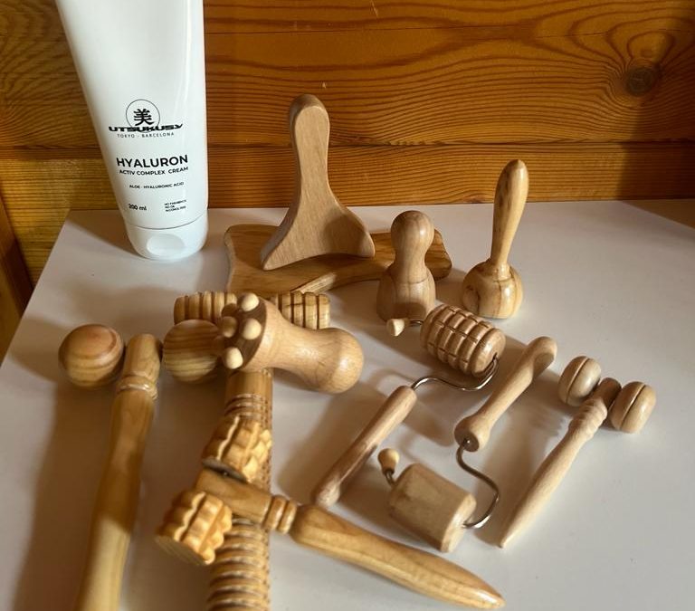 maderoterapia facial, crema de acido hialuronico